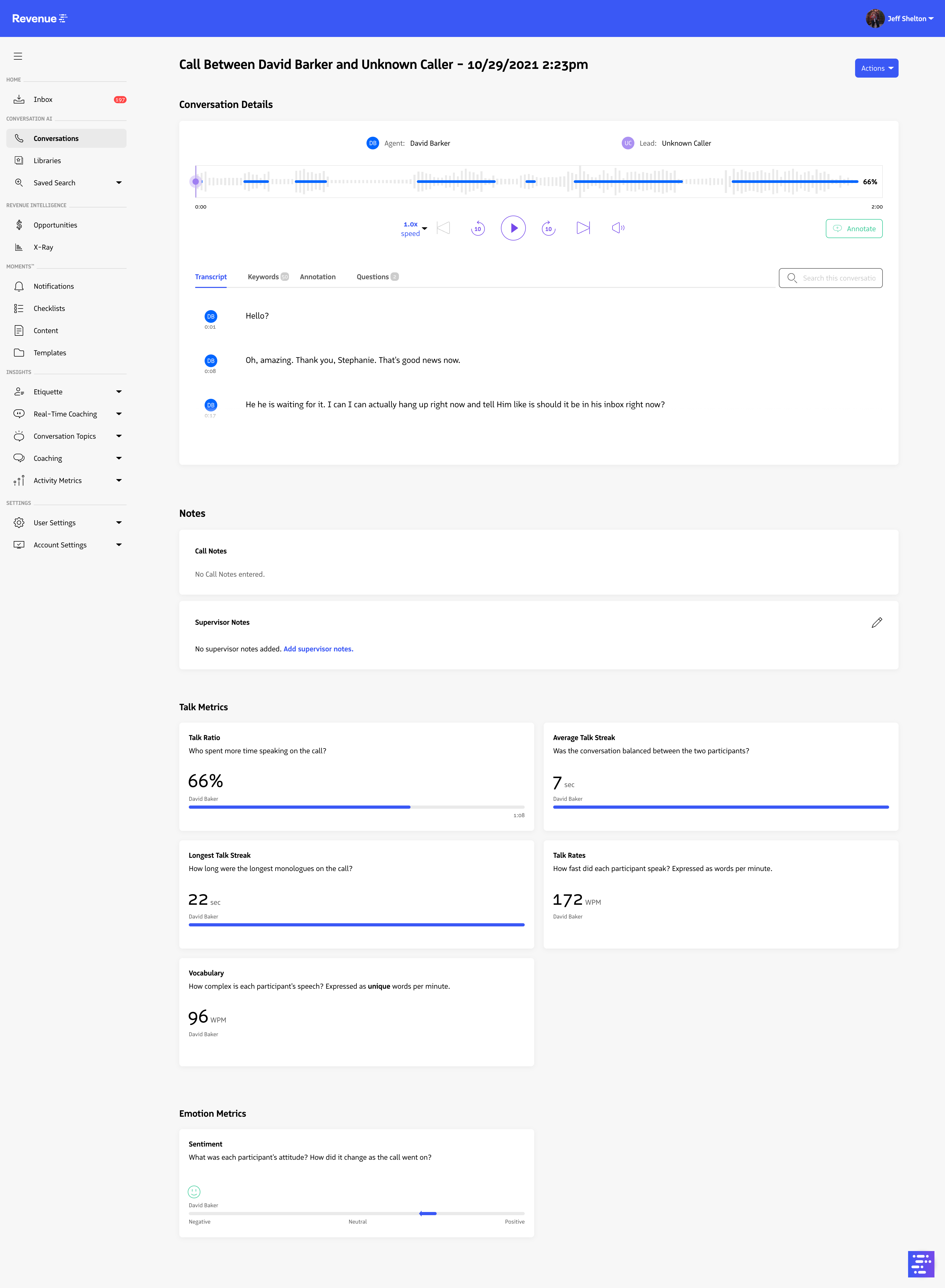 Metrics