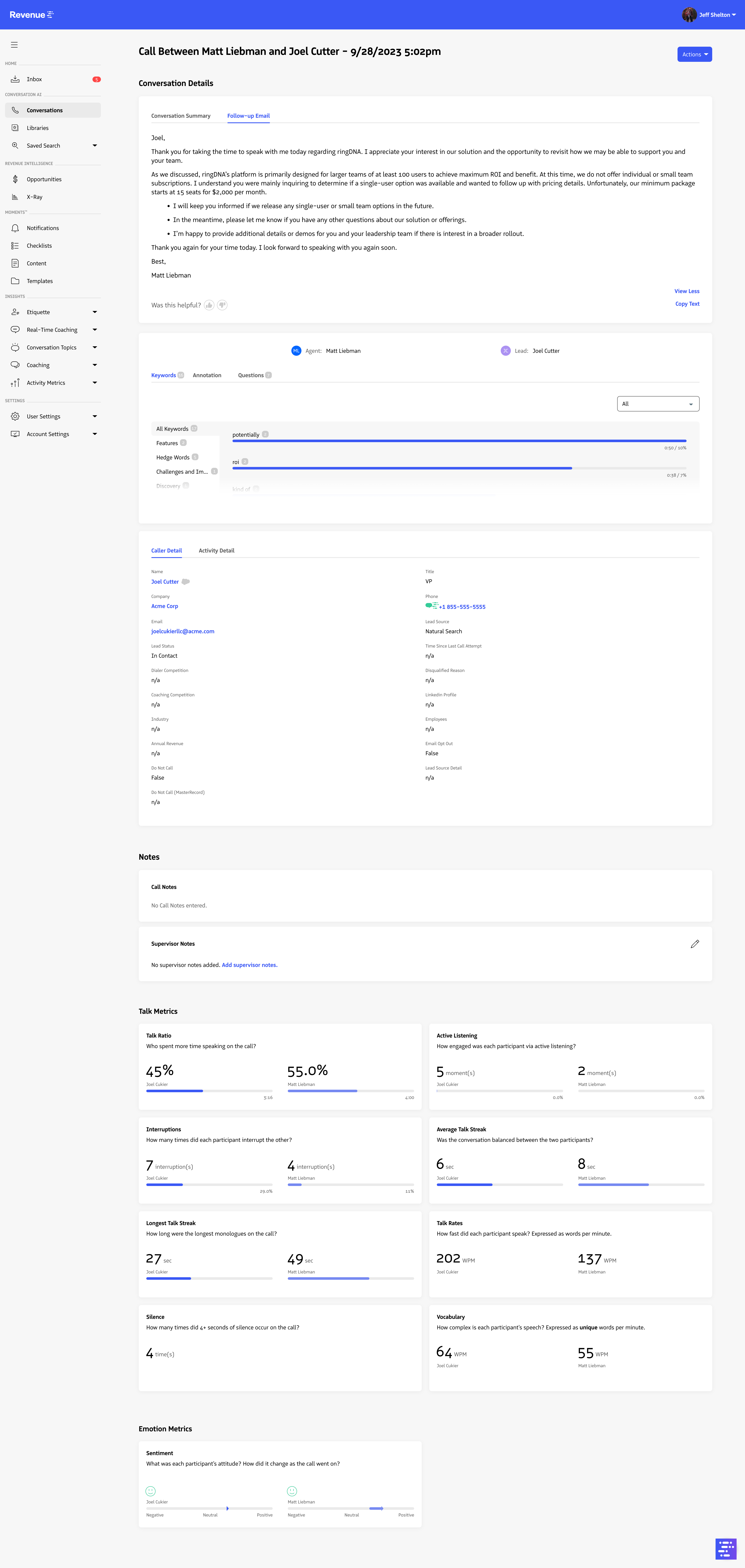Metrics
