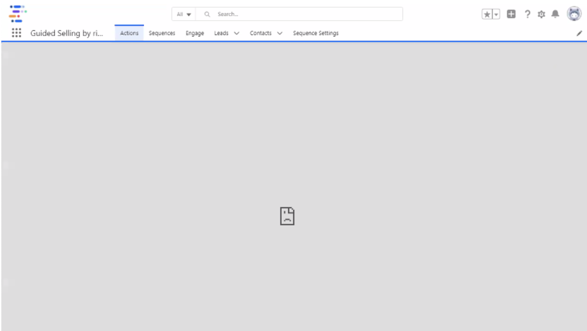 Content Block Error