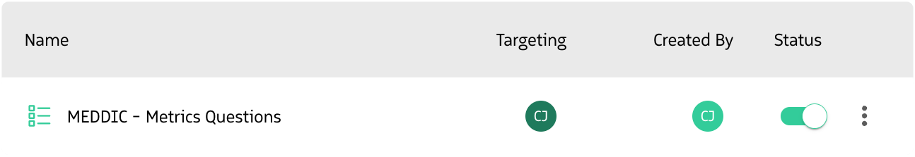 Enable notification toggle