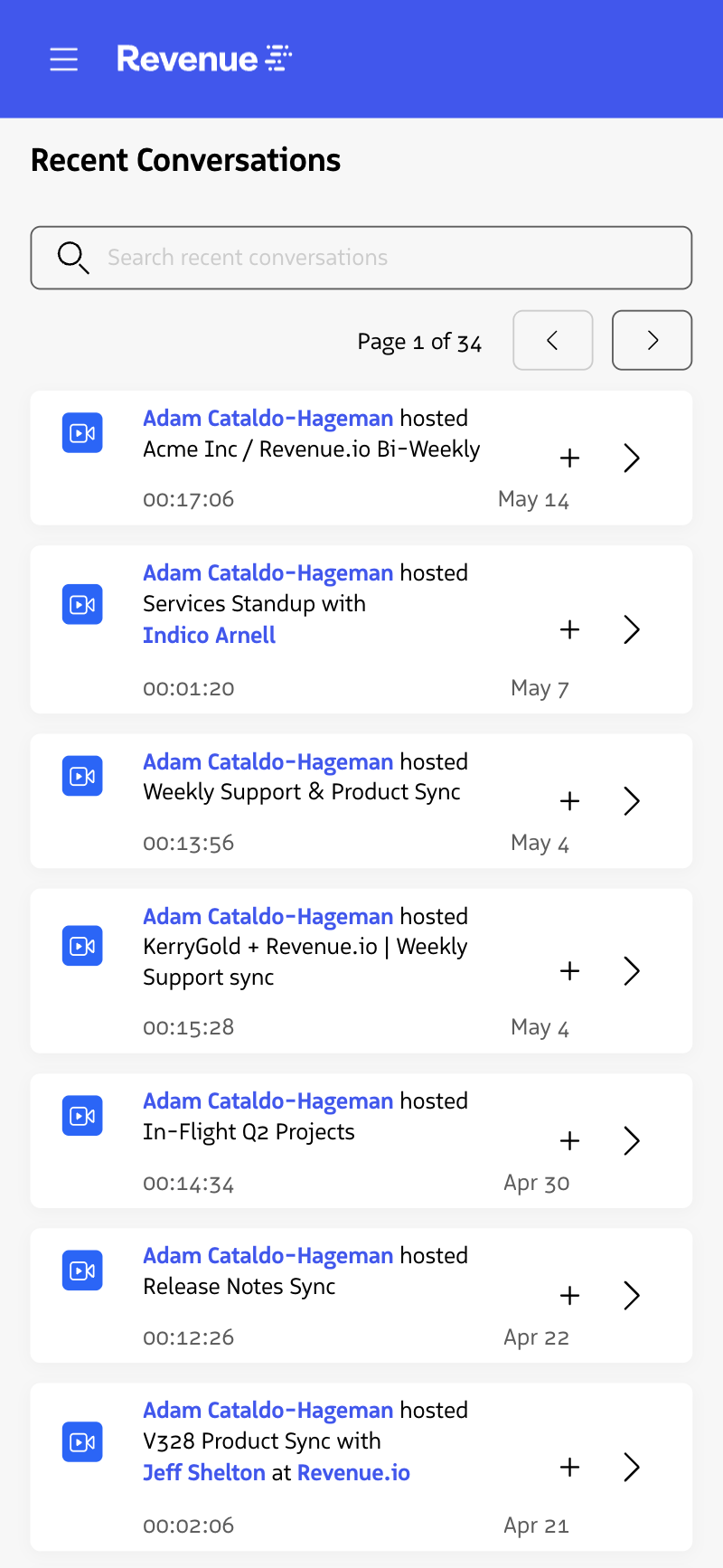 Inbox on mobile web